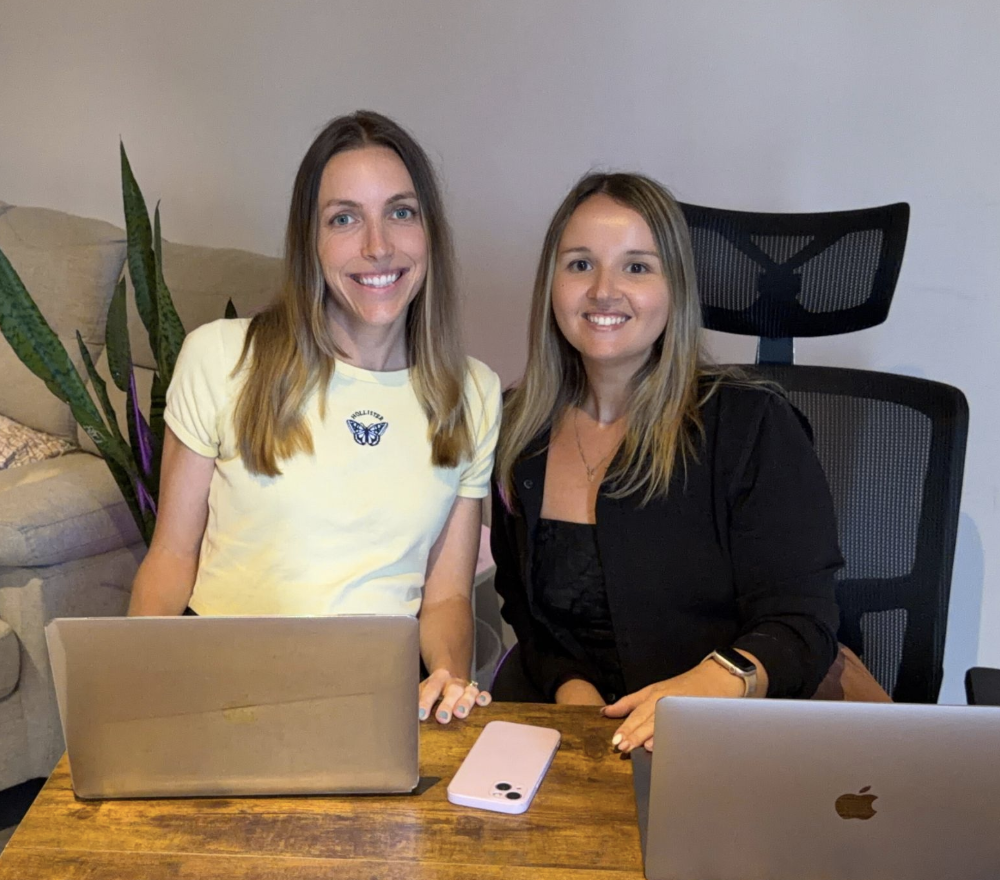 Delaney and Danika, co-founders of ClinicTech
